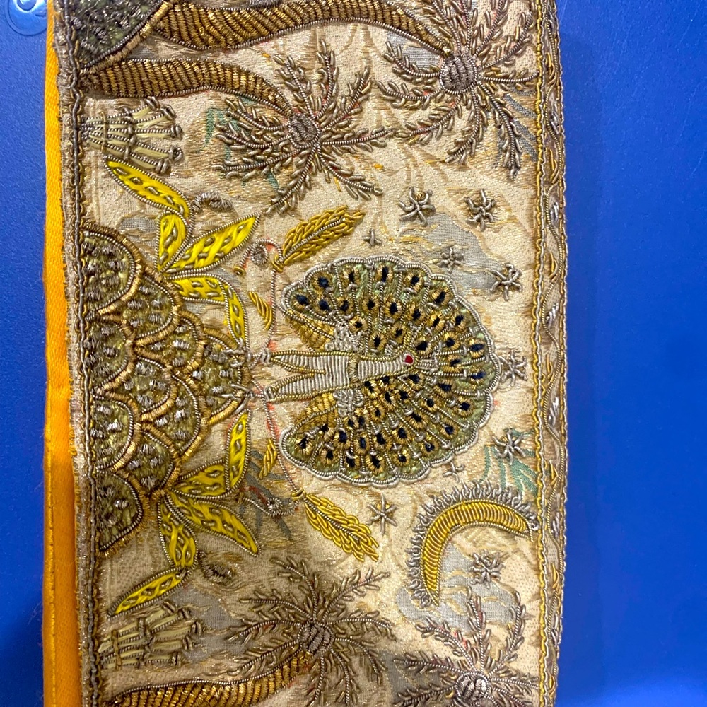 Vintage evening clutch. Beautiful details